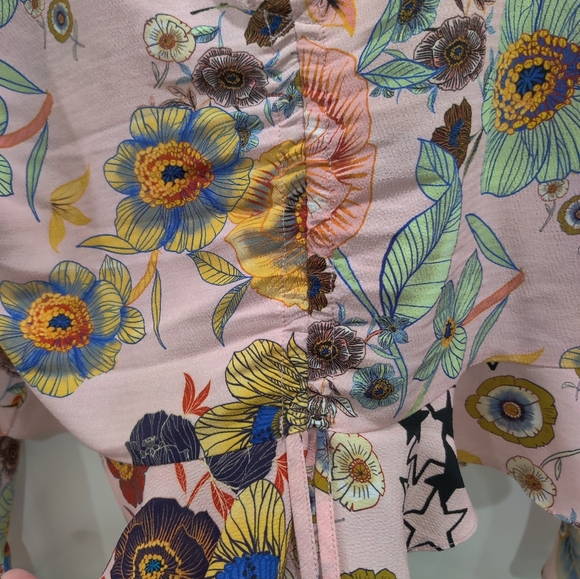 Topshop Ruched Crop Top - Picture 10 of 12